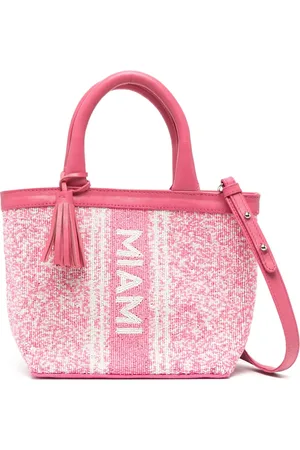 De Siena shoes Sac à main Miami à ornements de perles