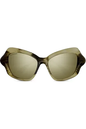 Balenciaga Lunettes de soleil Wrap à monture D