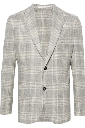 ELEVENTY Blazer à carreaux