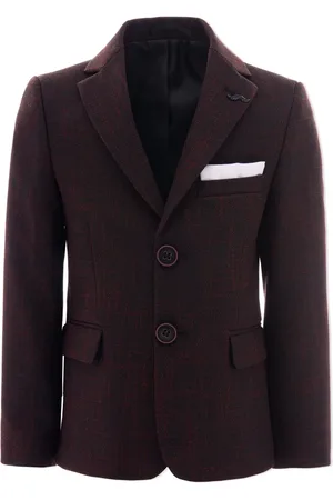 M. Moustache Blazer à revers pointus
