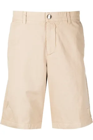 Emporio Armani Short en coton à coupe droite