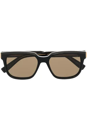 Dunhill Lunettes de soleil à monture rectangulaire