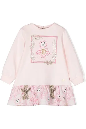 Roberto Cavalli Robe-sweat à logo imprimé