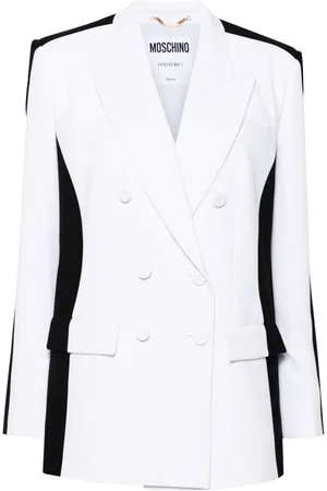 Moschino Blazer à boutonnière croisée