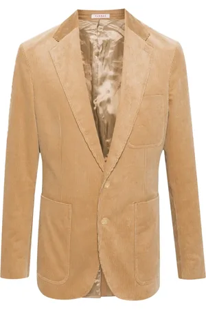 Fursac Blazer en velours côtelé