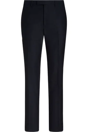 Etro Pantalon en jacquard à coupe fuselée
