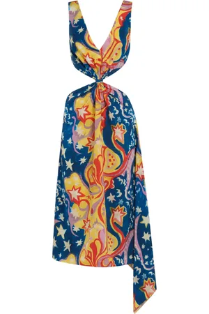 Marni Robe mi-longue à étoiles imprimées