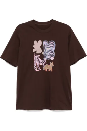JNBY T-shirt à imprimé chats