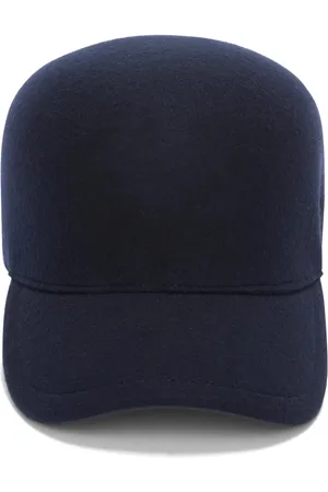 Jil Sander Casquette en laine à logo brodé