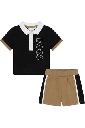 HUGO BOSS Ensemble polo-short à logo imprimé