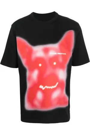 Heron Preston T-shirt à imprimé Beware of Dog