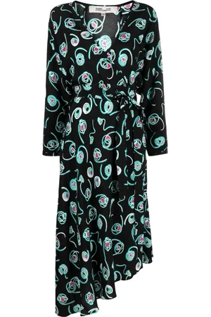 Diane von Furstenberg Robe Eloise à coupe mi-longue