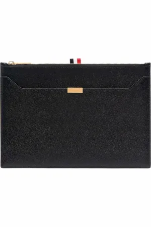 Thom Browne Petite pochette à fermeture zippée