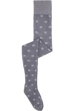 Ganni Chaussettes à logo brodé