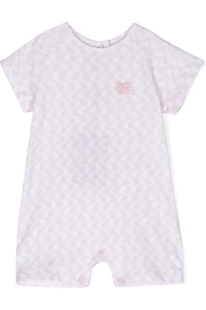 Etro Barboteuse à motif Pegaso
