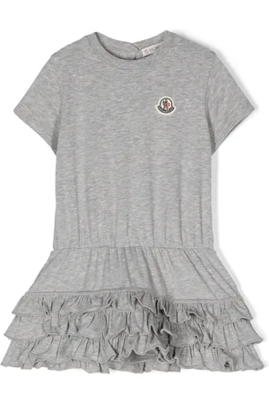 Moncler Robe courte à logo appliqué