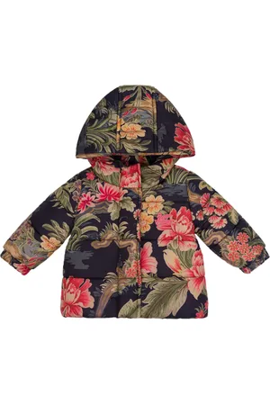 Etro Veste fleurie à capuche