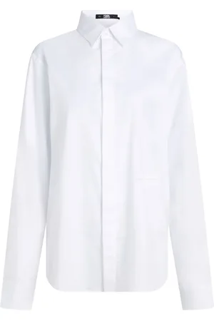 Karl Lagerfeld Chemise à motif monogrammé brodé