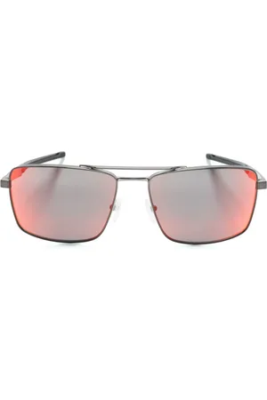 FERRARI Lunettes de soleil miroitées à monture rectangulaire