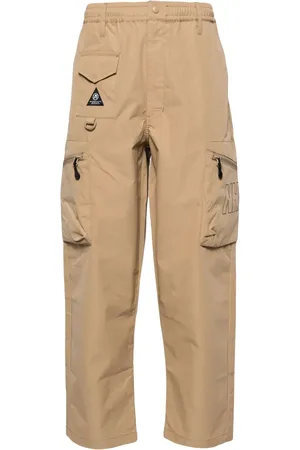 Izzue Pantalon cargo à logo imprimé