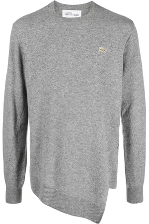 Comme des Garçons X Lacoste pull en laine à design asymétrique