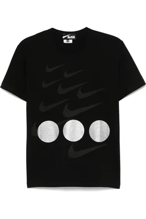 Comme des Garçons X Nike t-shirt à logo imprimé