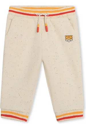 Kenzo Pantalon de jogging à logo imprimé Kotora