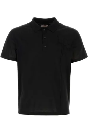 VALENTINO GARAVANI Polo en coton à applique fleur