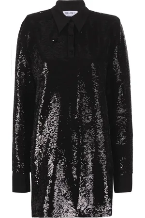 The Attico Robe courte brodée de sequins