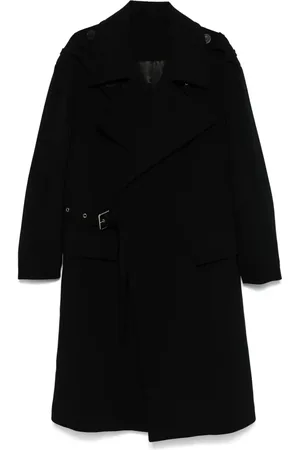 Balmain Manteau à taille ceinturée