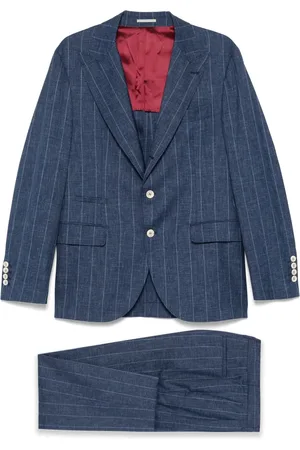 Brunello Cucinelli Costume à rayures