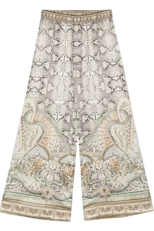 Camilla Pantalon Tower Tales en soie