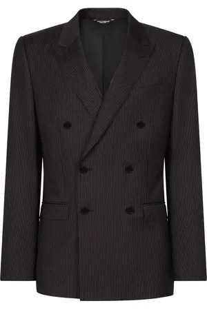 Dolce & Gabbana Costume rayé à veste croisée
