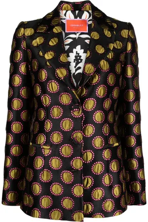 La DoubleJ Veste à motif en jacquard