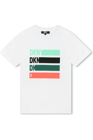 DKNY T-shirt en coton à rayures