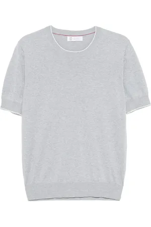 Brunello Cucinelli T-shirt en maille fine