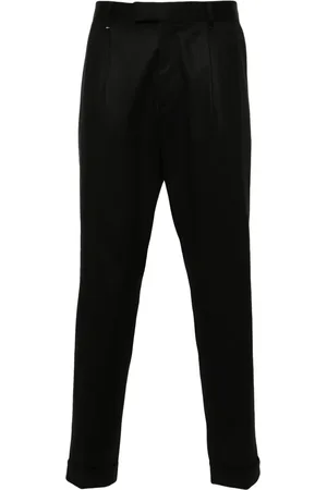 HUGO BOSS Pantalon à détails plissés