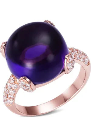 Anabela Chan Bague Sugarloaf en or vermeil 18ct