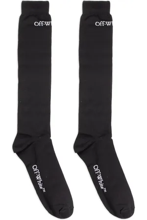 OFF-WHITE Chaussettes à logo en jacquard