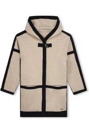 Chloé Manteau en maille à capuche