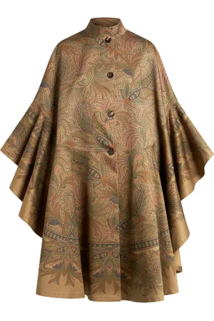 Etro Cape à motif cachemire