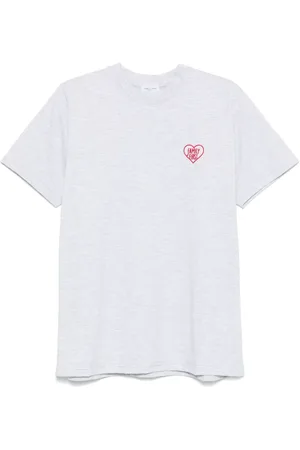 Family First T-shirt à cœur brodé