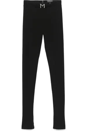 MUGLER Pantalon slim à plaque M