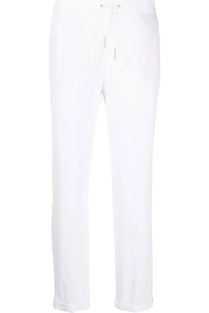 Fabiana Filippi Pantalon droit à lien de resserrage
