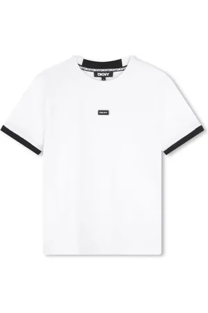 DKNY T-shirt en coton à logo imprimé