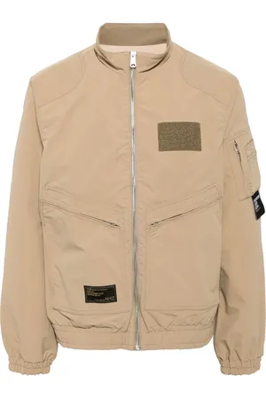Izzue Veste militaire à logo appliqué