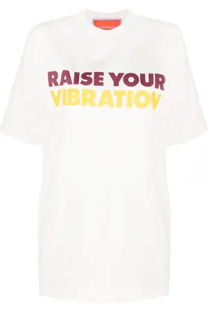 La DoubleJ T-shirt Raise Your Vibrations en coton