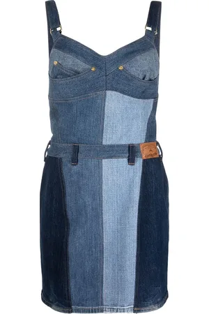 Marine Serre Robe courte en jean
