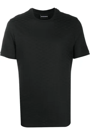 Emporio Armani T-shirt à design texturé
