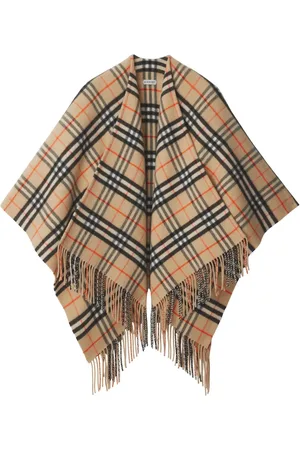 Burberry Cape à carreaux
